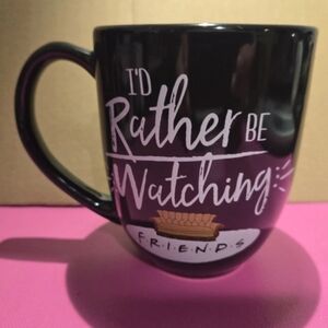 I'd Rather Be Watching Friends Umbrella Mug By Zak! Licensed 90s Y2K Nostalgia